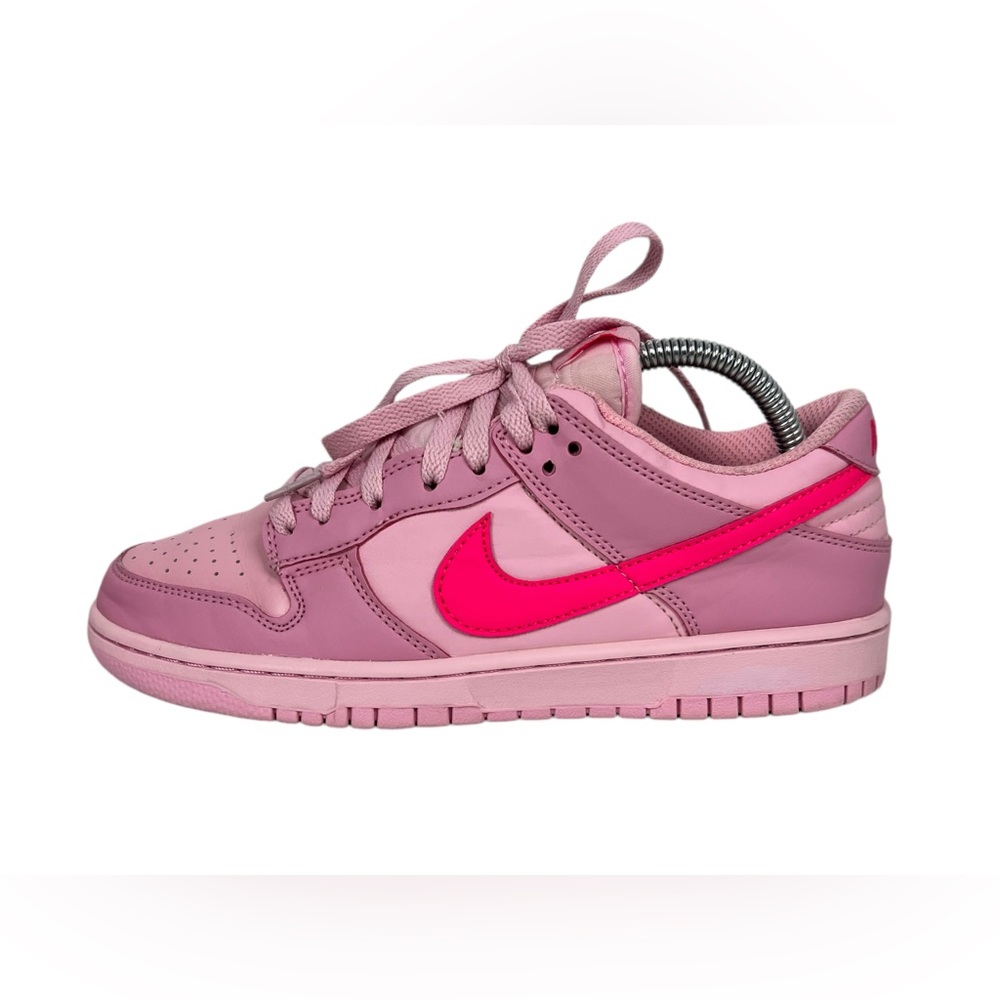 Nike Dunk Low Triple Pink DH9765-600 Womens 8 Sneaker Shoes Running Casual - Picture 4 of 16